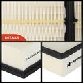 2 Pcs Engine Air Filter with Flexible Panel for Audi RS4 2007-2008 S4 V8 4.2L