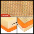 2 Pcs Engine Air Filter with Flexible Panel for 2014 Chevrolet Camaro 3.6L V6