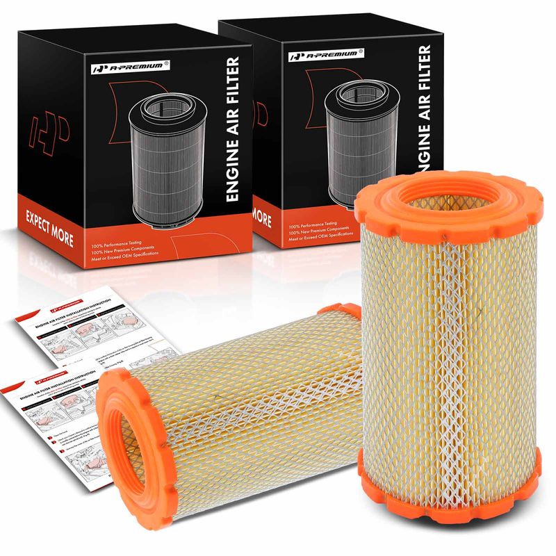 2 Pcs Engine Air Filter for 2010 Mercury Mariner 3.0L V6