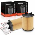 2 Pcs Engine Air Filter for 2012 Volkswagen Jetta 2.0L l4