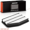 Engine Air Filter with Rigid Panel for 2007 Kia Amanti 3.8L V6