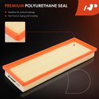 Engine Air Filter with Flexible Panel for Fiat 500 2012-2017 L4 1.4L