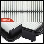 2 Pcs Engine Air Filter for Acura ILX 2013-2015 Honda Civic 2015-2015 1.8L 2.0L