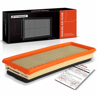 Engine Air Filter with Flexible Panel for Fiat 500 2012-2019 L4 1.4L