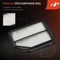 2 Pcs Engine Air Filter with Rigid Panel for Honda CR-V 2012-2014 L4 2.4L