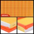 2 Pcs Engine Air Filter for 2018 Nissan Micra 1.6L l4