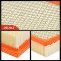 2 Pcs Engine Air Filter with Flexible Panel for 2014 Jeep Cherokee 3.2L V6