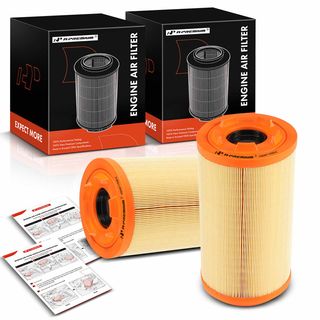 2 Pcs Engine Air Filter for Ram ProMaster 1500 2500 3500 2014-2023 V6 3.6L