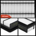 2 Pcs Engine Air Filter for 2022 Hyundai Elantra