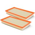 2 Pcs Engine Air Filter for 2001 Dodge Ram 3500 5.9L V8