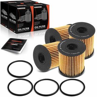 4 Pcs Engine Oil Filter for Metropolitan Series B Mini Cooper Paceman Cooper