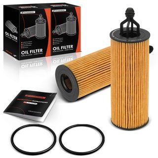 2 Pcs Engine Oil Filter for Chrysler Town & Country Dodge Journey Ram Jeep VW