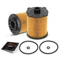 2 Pcs Engine Oil Filter for 2022 Volvo S60 2.0L l4