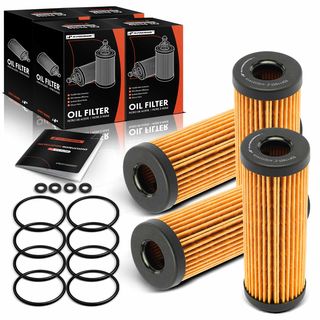 4 Pcs Engine Oil Filter for Ford F-150 Explorer Fusion Ranger Lincoln MKX MKZ