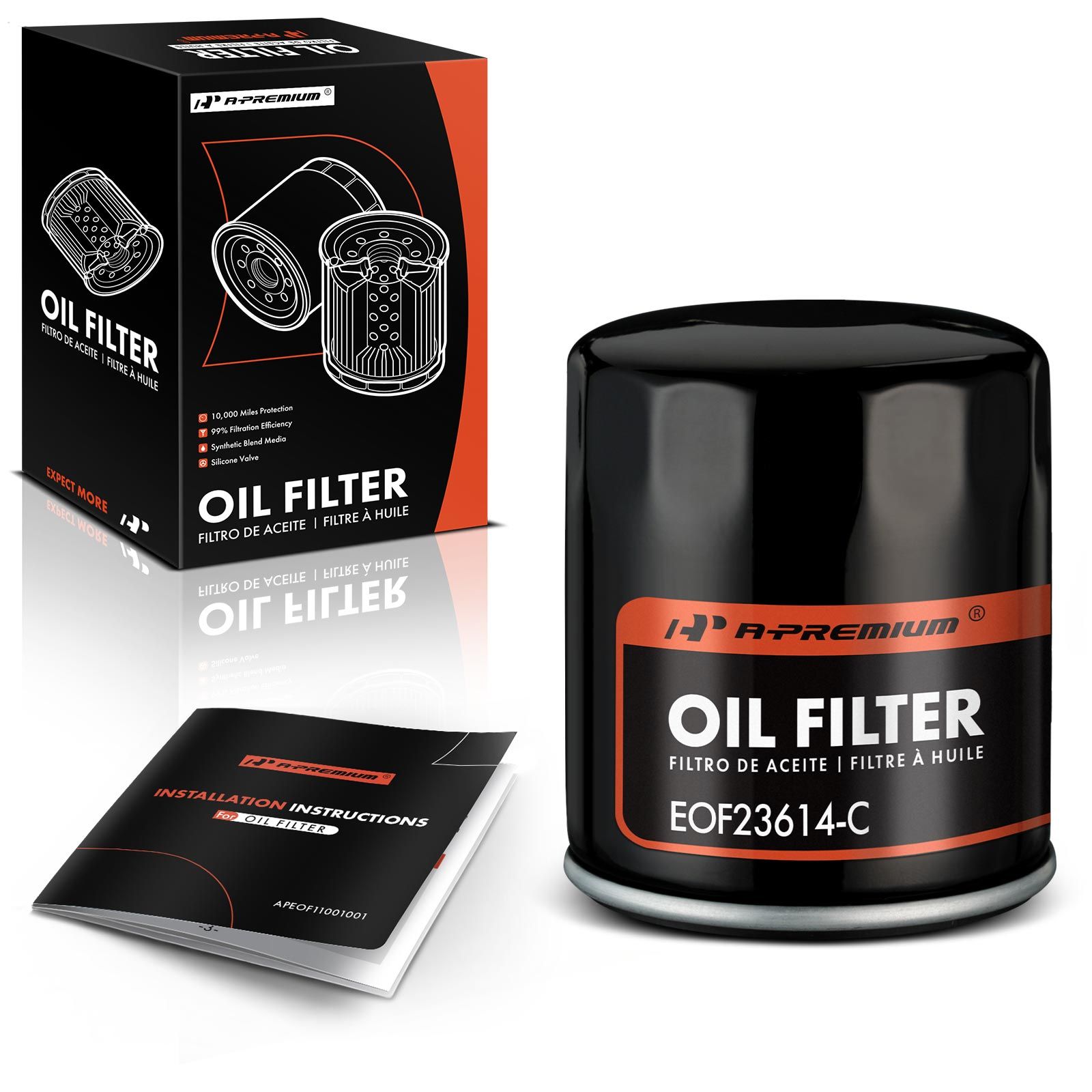 Engine Oil Filter for 1988 Toyota Camry 2.5L V6