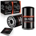 2 Pcs Engine Oil Filter for 1999 Ford F-550 Super Duty 7.3L V8