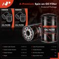 2 Pcs Engine Oil Filter for 1999 Ford F-550 Super Duty 7.3L V8