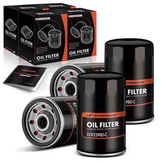 4 Pcs Engine Oil Filter for Chevrolet Silverado 1500 Malibu K1500 Tahoe Beretta