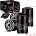 4 Pcs Engine Oil Filter for 1996 Oldsmobile Cutlass Supreme 3.4L V6