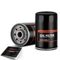 2 Pcs Engine Oil Filter for 1991 Pontiac Tempest 2.2L l4