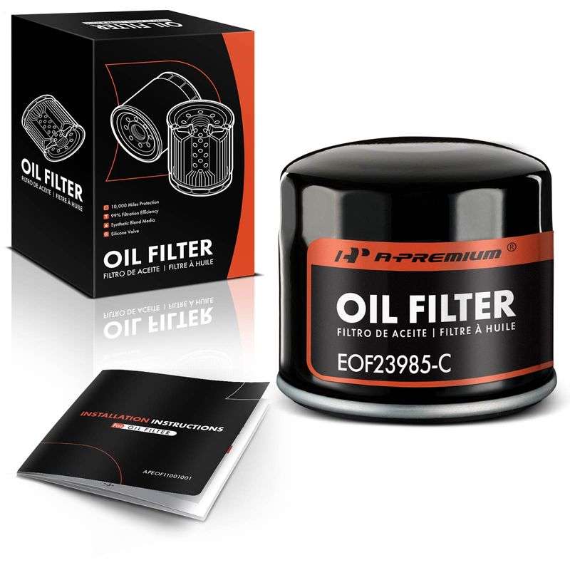 Engine Oil Filter for 1989 Jeep Wrangler 4.2L l6