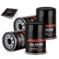 4 Pcs Engine Oil Filter for 2005 Jaguar XJ8 4.2L V8