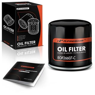 Engine Oil Filter for Chevrolet Ford Toyota Honda Mitsubishi Mazda Kia 10K Miles