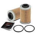 2 Pcs Engine Oil Filter for 2007 Cadillac SRX 3.6L V6