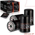 4 Pcs Engine Oil Filter for 1981 Volkswagen Scirocco 1.7L l4