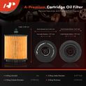 4 Pcs Engine Oil Filter for Buick LaCrosse Chevy Impala Malibu Saab 9-3 Pontiac