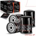 4 Pcs Engine Oil Filter for 2009 GMC Sierra 3500 HD 6.6L V8