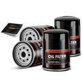 4 Pcs Engine Oil Filter for 2009 GMC Sierra 3500 HD 6.6L V8