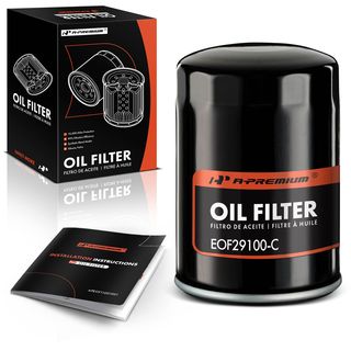 Engine Oil Filter for Chevrolet Silverado 2500 HD 3500 GMC 10K Miles Protection