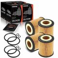 4 Pcs Engine Oil Filter for 2007 Mercury Mariner 2.3L l4