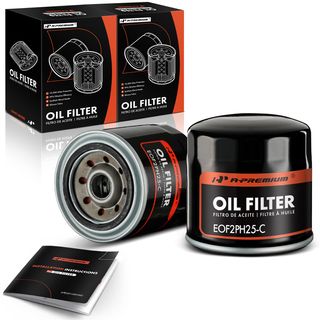 2 Pcs Engine Oil Filter for Jeep Cherokee CJ5 Pontiac Phoenix