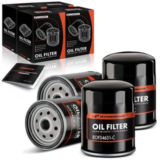 4 Pcs Engine Oil Filter for Chevrolet C1500 Express 1500 Blazer