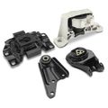 4 Pcs Engine Motor Mount & Transmission Mount for Mazda 3 2010 2.0L Manual