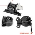 3 Pcs Engine Motor & Transmission Mount for 2009 Mitsubishi Outlander 3.0L V6