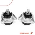 2 Pcs Engine Motor Mount for 2013 BMW 640i