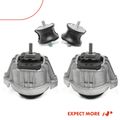 4 Pcs Engine Motor Mount & Transmission Mount for 2011 BMW 335i