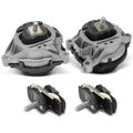 4 Pcs Engine Motor & Transmission Mount for 2016 BMW M235i