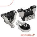 3 Pcs Motor Mount & Transmission Mount & Torque Strut Mount for Dodge Dart 13-16