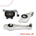 3 Pcs Engine Motor & Transmission Mount for Chrysler PT Cruiser 2001-2002 2.4L