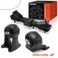 3 Pcs Motor Mount & Transmission Mount for 2010 Dodge Dakota