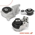 3 Pcs Engine Mount & Transmission Mount & Torque Strut Mount for Ford Taurus X