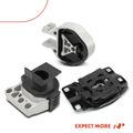 3 Pcs Engine Motor & Transmission Mount for 2018 Lincoln MKC 2.3L l4