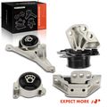 4 Pcs Automatic Engine Motor & Transmission Mount for 2009 Pontiac Torrent 3.4L V6