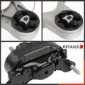 3 Pcs Automatic Transmission Motor & Transmission Mount for 2009 Pontiac G6 3.6L V6