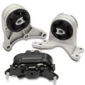 3 Pcs Automatic Transmission Motor & Transmission Mount for 2009 Pontiac G6 3.6L V6