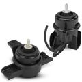 2 Pcs Front Engine Motor Mount for 2008 Hyundai Santa Fe 2.7L V6